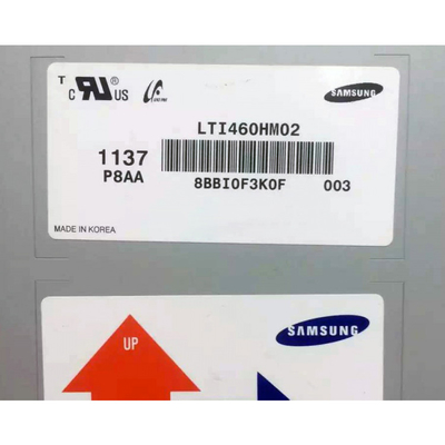 ডিজিটাল সাইনেজের জন্য CCFL LVDS LTI460HM02 LCD স্ক্রীন ডিসপ্লে প্যানেল