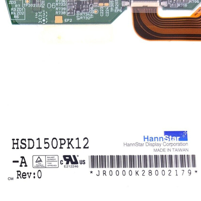 HannStar-এর জন্য CCFL লাইট সোর্স LCD ল্যাপটপ স্ক্রীন ডিসপ্লে 262K কালার