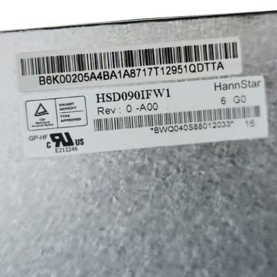 HSD090IFW1-A00 HannStar 9.0 ইঞ্চি 1024*600 TFT ips LCD স্ক্রিন প্যানেল ডিসপ্লে