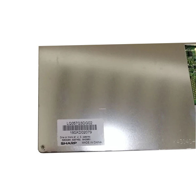 শার্পের জন্য 5.7 ইঞ্চি 320 * 240 TFT LCD স্ক্রিন ডিসপ্লে LQ057Q3DG02