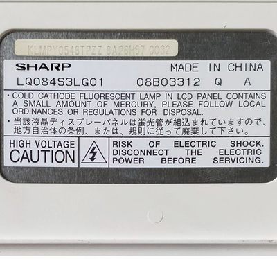 LQ084S3LG01 8.4 ইঞ্চি TFT LCD ডিসপ্লে স্ক্রীন 800*600