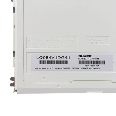 8.4 ইঞ্চি LCM 640x480 300 600:1 262K CCFL TTL LQ084V1DG41 LCD ডিসপ্লে