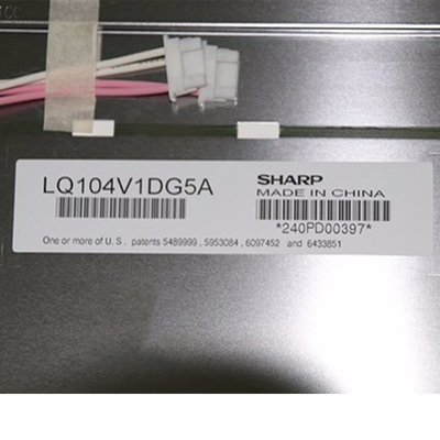 শিল্পের জন্য 10.4 ইঞ্চি 640*480 LQ104V1DG5A 31পিন LCD স্ক্রিন