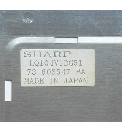 ইন্ডাস্ট্রিয়াল ডিসপ্লে 31 পিন 10.4 ইঞ্চি TFT LCD প্যানেল LQ104V1DG51