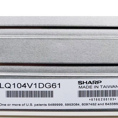 LQ104V1DG61 10.4 ইঞ্চি ইন্ডাস্ট্রিয়াল TFT LCD স্ক্রিন ডিসপ্লে প্যানেল