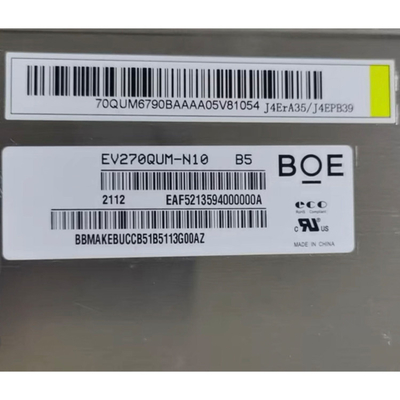 EV270QUM-N10 27.0 ইঞ্চি BOE LCD প্যানেল স্ক্রীন 3840*2160 UHD LCD ডিসপ্লে