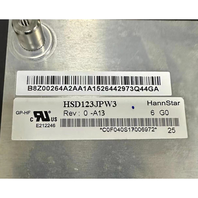 12.3 ইঞ্চি 1920*720 HSD123JPW3-A13 LCD মনিটর স্ক্রীন ডিসপ্লে পার্টস