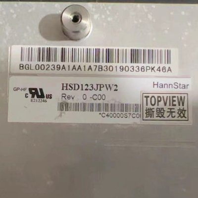 স্বয়ংচালিত প্রদর্শনের জন্য HSD123JPW2-C00 12.3 ইঞ্চি TFT LCD স্ক্রিন 1920*720 LCD ডিসপ্লে