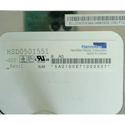 ভিডিও ডোর ফোনের জন্য HSD050I551-A00 LCD স্ক্রীন ডিসপ্লে প্যানেল 400 Cd/M2