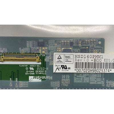 HSD140PHW1-B00 ১৪.০ ইঞ্চি ১৩৬৬*৭৬৮ WLED টিএফটি এলসিডি ডিসপ্লে এলসিডি প্যানেল এলসিডি স্ক্রিন