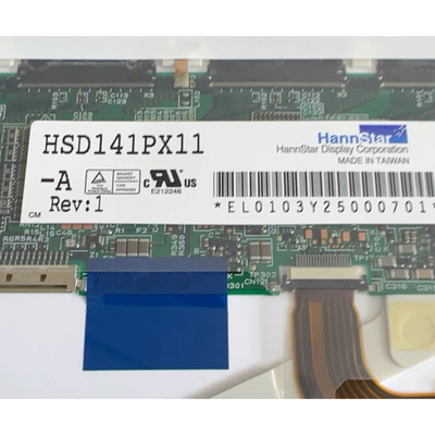 14.1 ইঞ্চি HSD141PX11-A টিএফটি এলসিডি প্যানেল এলসিডি মডিউল 1024 * 768 এলসিডি ডিসপ্লে