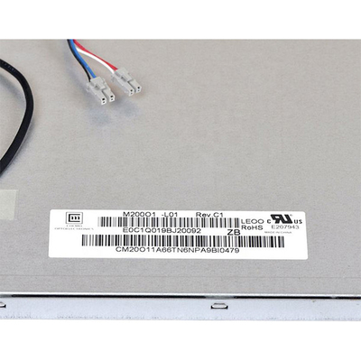 M200O1-L01 20.0 ইঞ্চি টিএফটি এলসিডি স্ক্রিন 1600 * 900 এলসিডি ডিসপ্লে প্যানেল