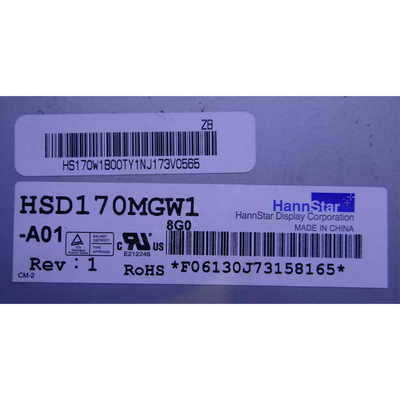 HSD170MGW1-A01 এলসিডি ডিসপ্লে মডিউল মূল 17.0 ইঞ্চি 1440 * 900 এলসিডি স্ক্রিন প্যানেল