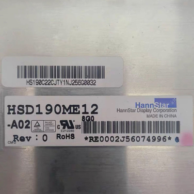 HSD190ME12-A02 এলসিডি স্ক্রিন প্রদর্শন 19.0 ইঞ্চি 1280*1024 এলসিডি প্যানেল মডিউল