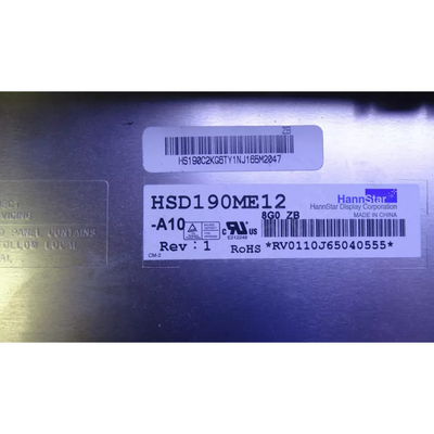 HSD190ME12-A10 এলসিডি ডিসপ্লে স্ক্রিন 19.0 ইঞ্চি 1280*1024 ডেস্কটপ মনিটরের জন্য এলসিডি প্যানেল মডিউল