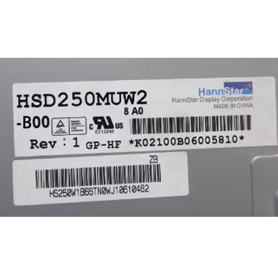 24.5 ইঞ্চি এলসিডি ডিসপ্লে স্ক্রিন মডিউল HSD250MUW2-B00 RGB 1920×1080 FHD 89PPI