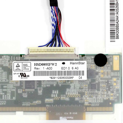 HSD089IFW2-A00 1024*600 এলসিডি স্ক্রিন 8.9 ইঞ্চি এলসিডি ডিসপ্লে প্যানেল