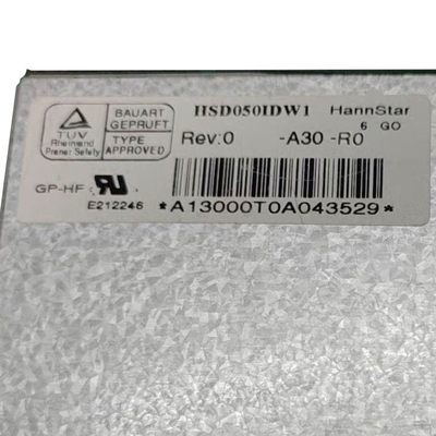 HSD050IDW1-A30-R0 টাচ স্ক্রিন প্যানেল এলসিডি ডিসপ্লে টিএফটি মডিউল