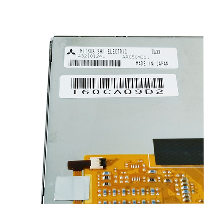 AA050MC01 5.0 ইঞ্চি এলসিডি স্ক্রিন প্যানেল 800 * 480 মিটসুবিশি জন্য শিল্প এলসিডি মডিউল