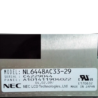 NL6448AC33-29 10.4 ইঞ্চি 31 পিন রেজোলিউশন 640 * 480 এলসিডি স্ক্রিন প্রদর্শন