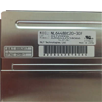 NL6448BC20-30F 6.5 ইঞ্চি 640*480 এলসিডি ডিসপ্লে মডিউল শিল্প ও বহিরঙ্গন উচ্চ উজ্জ্বলতার জন্য