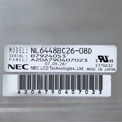 NEC NL6448BC26-08D 640*480 8.4 ইঞ্চি 262K স্ক্রিন এলসিডি ডিসপ্লে