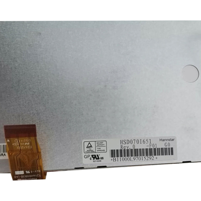 7.0 ইঞ্চি HSD070I651-F01 এলসিডি ডিসপ্লে 480*234 এলসিডি স্ক্রিন মনিটর
