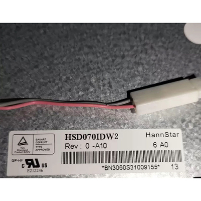 HSD070IDW2-A10 এলসিডি প্যানেল ৭.০ ইঞ্চি ৮০০*৪৮০ এলসিডি স্ক্রিন