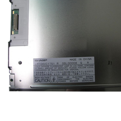 LM104VC1T51R ইন্ডাস্ট্রিয়াল এলসিডি প্যানেল 10.4 ইঞ্চি 640*480 a-Si TFT-LCD ডিসপ্লে