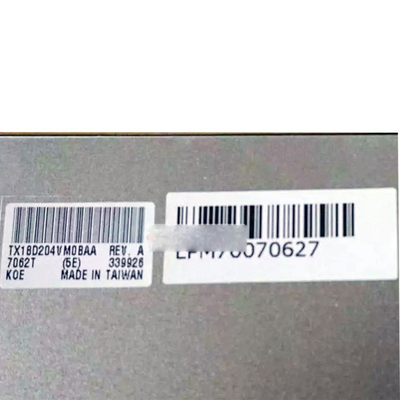 মূল 7.0 ইঞ্চি TX18D204VM0BAA TFT এলসিডি ডিসপ্লে