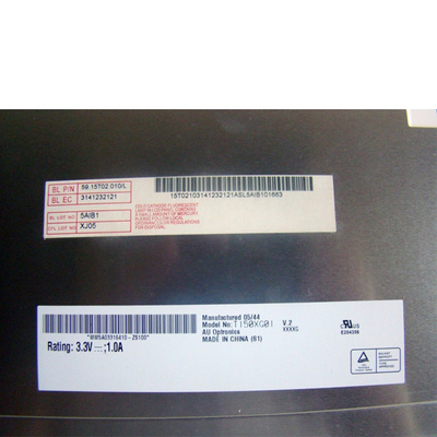 AUO T150XG01 V2 15.0 ইঞ্চি LCD ডিসপ্লে প্যানেলের জন্য