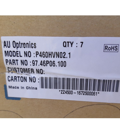 46.0 ইঞ্চি P460HVN02.1 1920*1080 এলসিডি স্ক্রিন প্রদর্শন