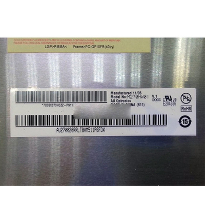 27.0 ইঞ্চি M270HW01 V1 30 পিন 81PPI টিএফটি এলসিডি মনিটর