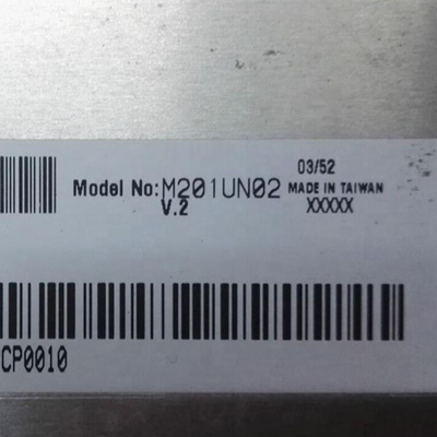 গরম বিক্রয় M201UN02 V2 20.1 ইঞ্চি 5.0V টাইপ এলসিডি প্যানেল