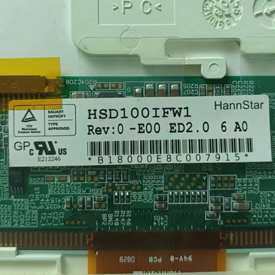 মূল HSD100IFW1-E00 10.1 ইঞ্চি 1024 * 600 টিএফটি-এলসিডি স্ক্রিন প্যানেল প্রদর্শন