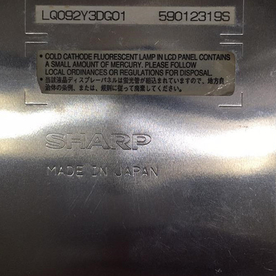LQ092Y3DG01 800*480 9.2 ইঞ্চি এলসিডি স্ক্রিন মডিউল প্রদর্শন