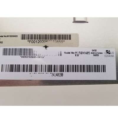 75 পিন সংযোগকারী নতুন M150XN05 V6 15.0 ইঞ্চি টিএফটি এলসিডি স্ক্রিন