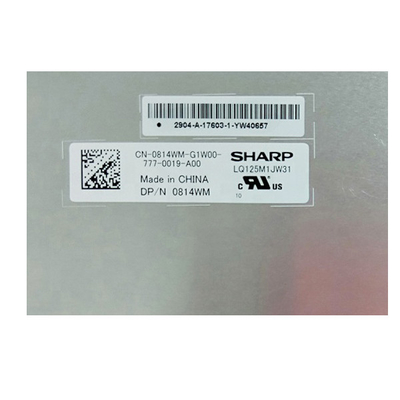 LQ125M1JW31 12.5 ইঞ্চি 1920*1080 30 পিন ল্যাপটপ এলসিডি স্ক্রিন