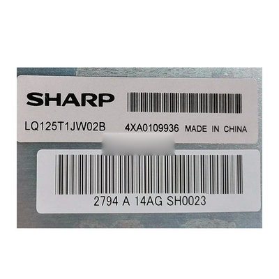LQ125T1JW02B 12.5 ইঞ্চি 2560*1440 দীর্ঘস্থায়ী ল্যাপটপের জন্য এলসিডি স্ক্রিন প্রদর্শন