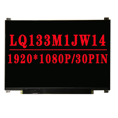 LQ133M1JW14 13.3 ইঞ্চি টিএফটি-এলসিডি ডিসপ্লে 1920 * 1080 উচ্চ রেজোলিউশন