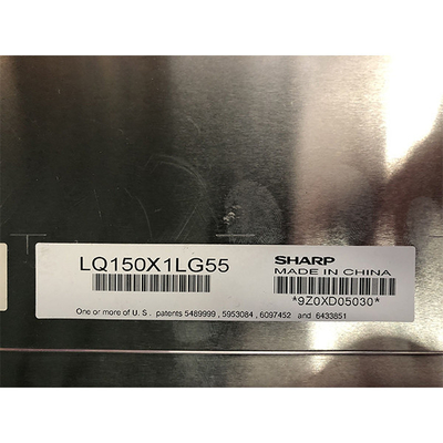 LQ150X1LG55 15.0 ইঞ্চি 1024*768 ইন্ডাস্ট্রিয়াল এলসিডি স্ক্রিন প্যানেল