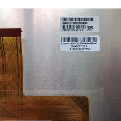 নতুন C070VW04 V0 উচ্চ উজ্জ্বলতা 800 * 480 এলসিডি ডিসপ্লে প্যানেল