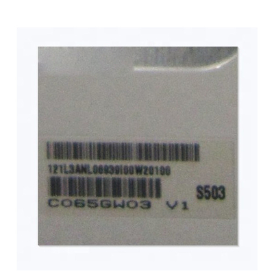 6.5 ইঞ্চি C065GW03 V1 55 পিন সমান্তরাল RGB 72PPI এলসিডি স্ক্রিন