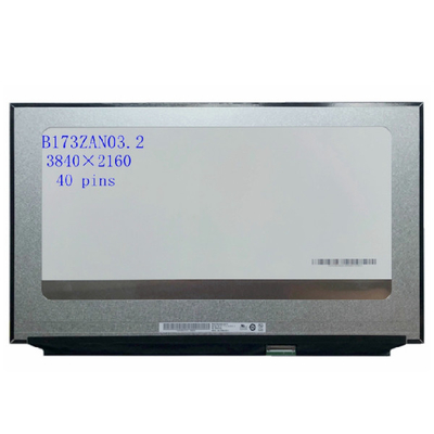B173ZAN03.2 রেজোলিউশন 3840*2160 255PPI টিএফটি এলসিডি প্যানেল