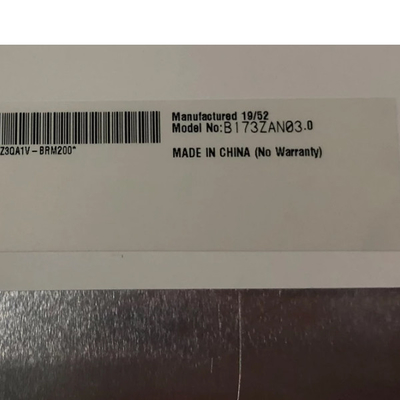 AUO B173ZAN03.0 আকার 17.3 ইঞ্চি 16.7M LCD স্ক্রিনের জন্য