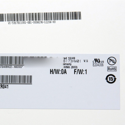 B173HW01 V5 127PPI 40 পিন 60Hz এলসিডি ডিসপ্লে AUO এর জন্য