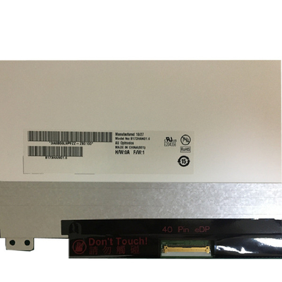 B173HAN01.6 17.3 ইঞ্চি WLED LED ড্রাইভার LCD স্ক্রিন সঙ্গে 15K ঘন্টা