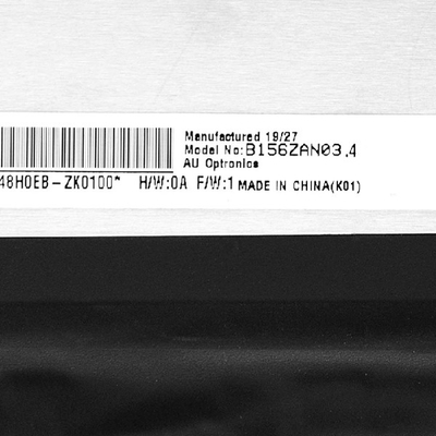 ভাল মানের B156ZAN03.4 LED ড্রাইভার সঙ্গে 15.6 ইঞ্চি LCD স্ক্রিন
