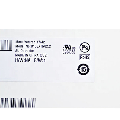15.6 ইঞ্চি 40 পিন 60Hz a-Si TFT-LCD B156XTN02.2 স্ক্রিন প্যানেল