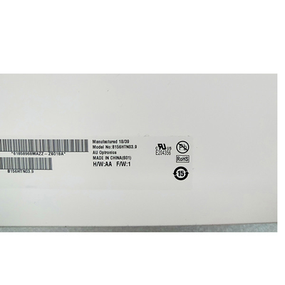 RGB উল্লম্ব স্ট্রিপ B156HTN03.9 15.6 ইঞ্চি টিএফটি এলসিডি ডিসপ্লে